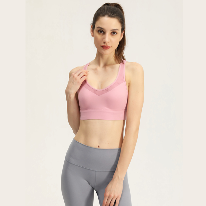 Women Racerback Sports Bras - High Impact Workout Gym Activewear Bra