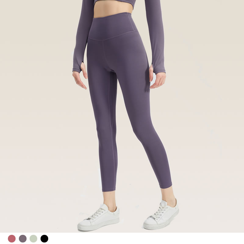  Leggings Women Yoga Pants High Waisted Tummy Control Compression Workout