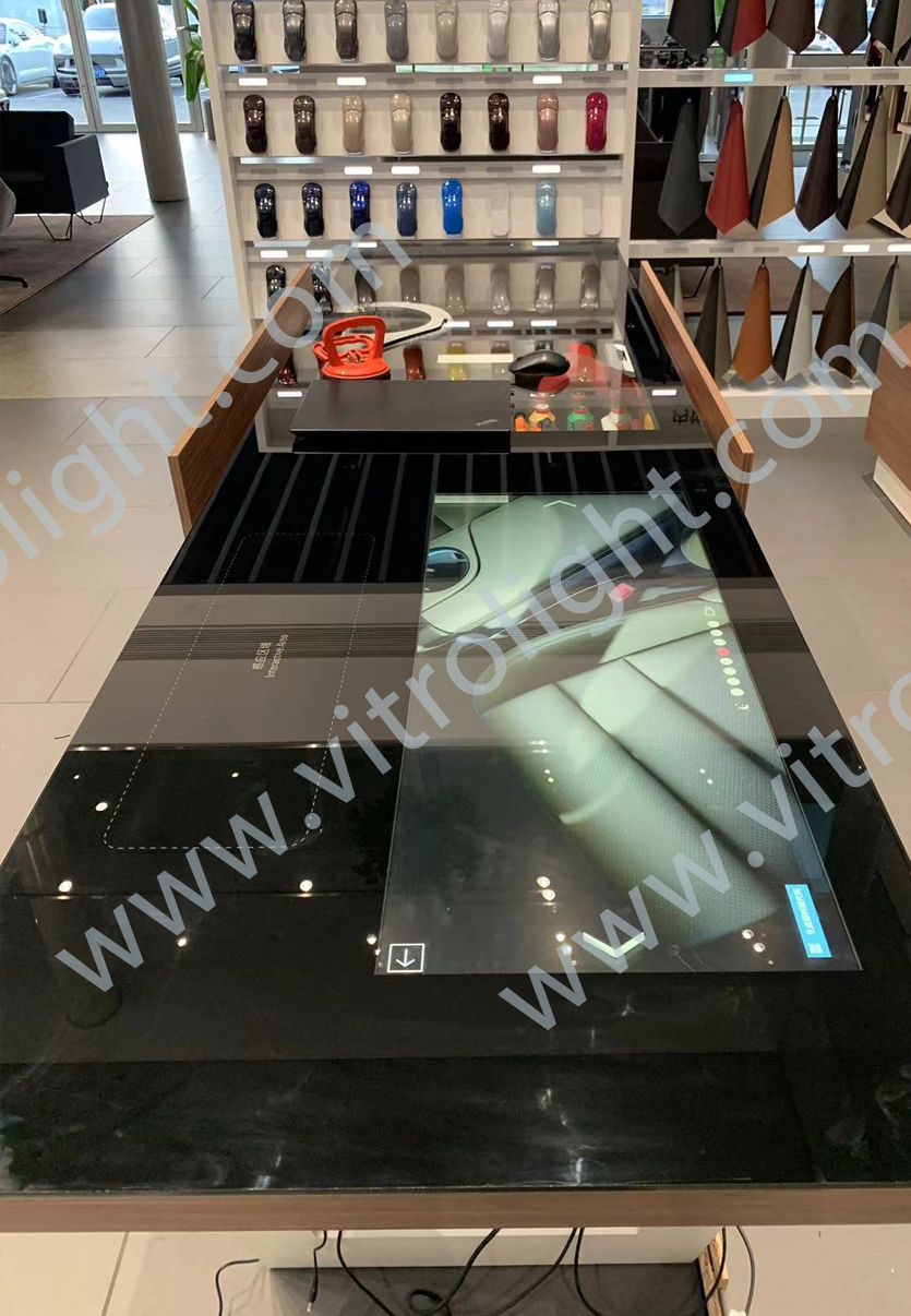 Porsche 4S shop in Guiyang customized screen project