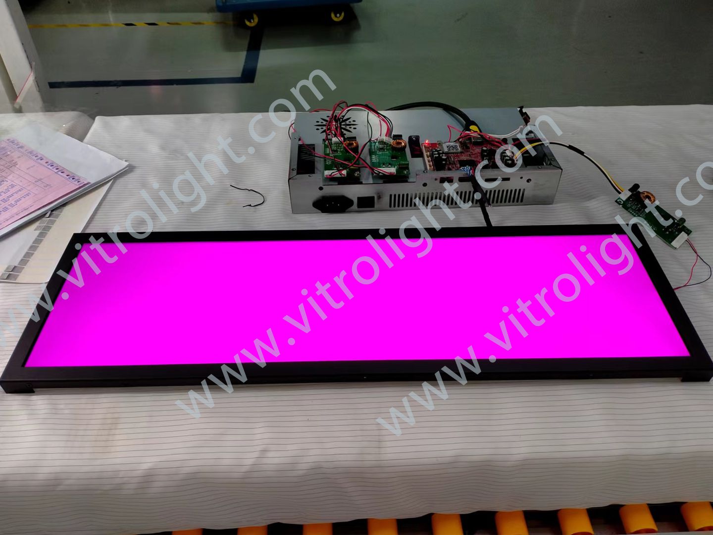 24.4-inch strip screen module