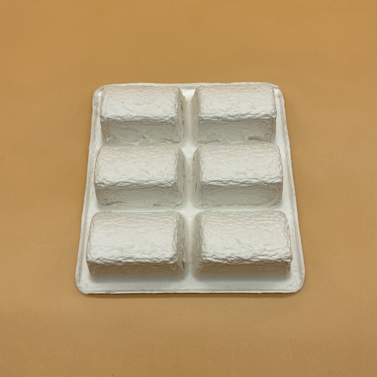 干压白色纸托3