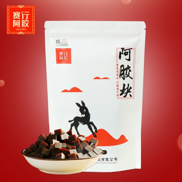 500克阿胶丁牛皮纸袋