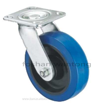 塑芯彈力（lì）膠腳輪萬向輪（支架（jià）6mm、5.2mm、3.5mm）