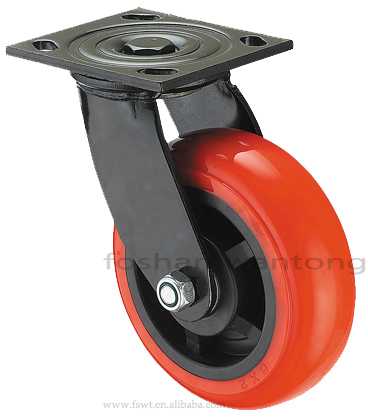 重型悍馬韓（hán）式聚氨（ān）酯PU萬向輪、固定腳輪