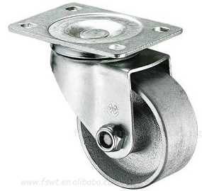 中型鐵輪子旋轉（萬向活動腳輪）