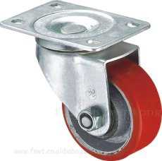 鐵芯聚氨酯PU輪活動萬向、定向腳輪