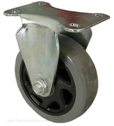 聚氨酯PU輪子固定（定向（xiàng）腳輪）