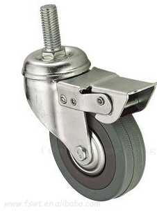 灰膠旋轉輪邊（biān）刹輪子