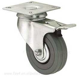 灰膠頂板活動輪邊刹