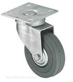 灰膠輪活動（萬向）輪子