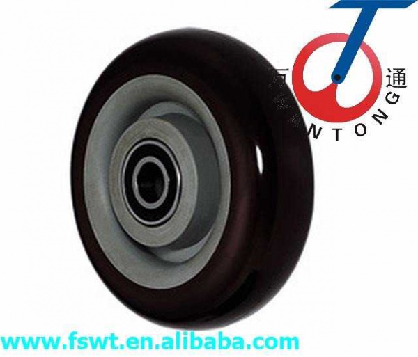 中型PU(PVC) 3寸-5寸單輪（lún）