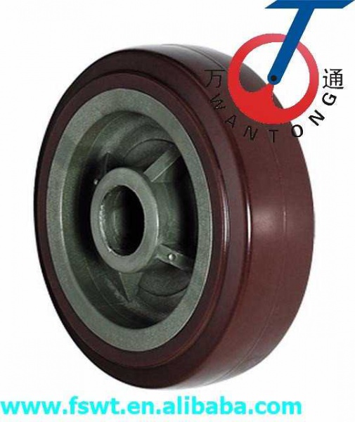 棕色PVC 4寸-8寸（cùn）單輪