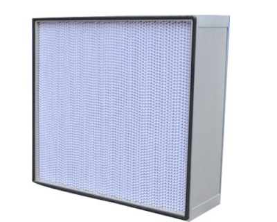 Aluminum frame paper partition high-efficiency filter