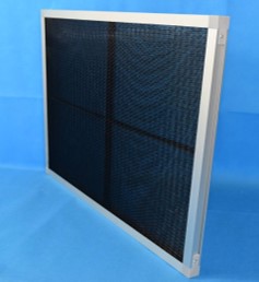 Primary efficiency plate filter
