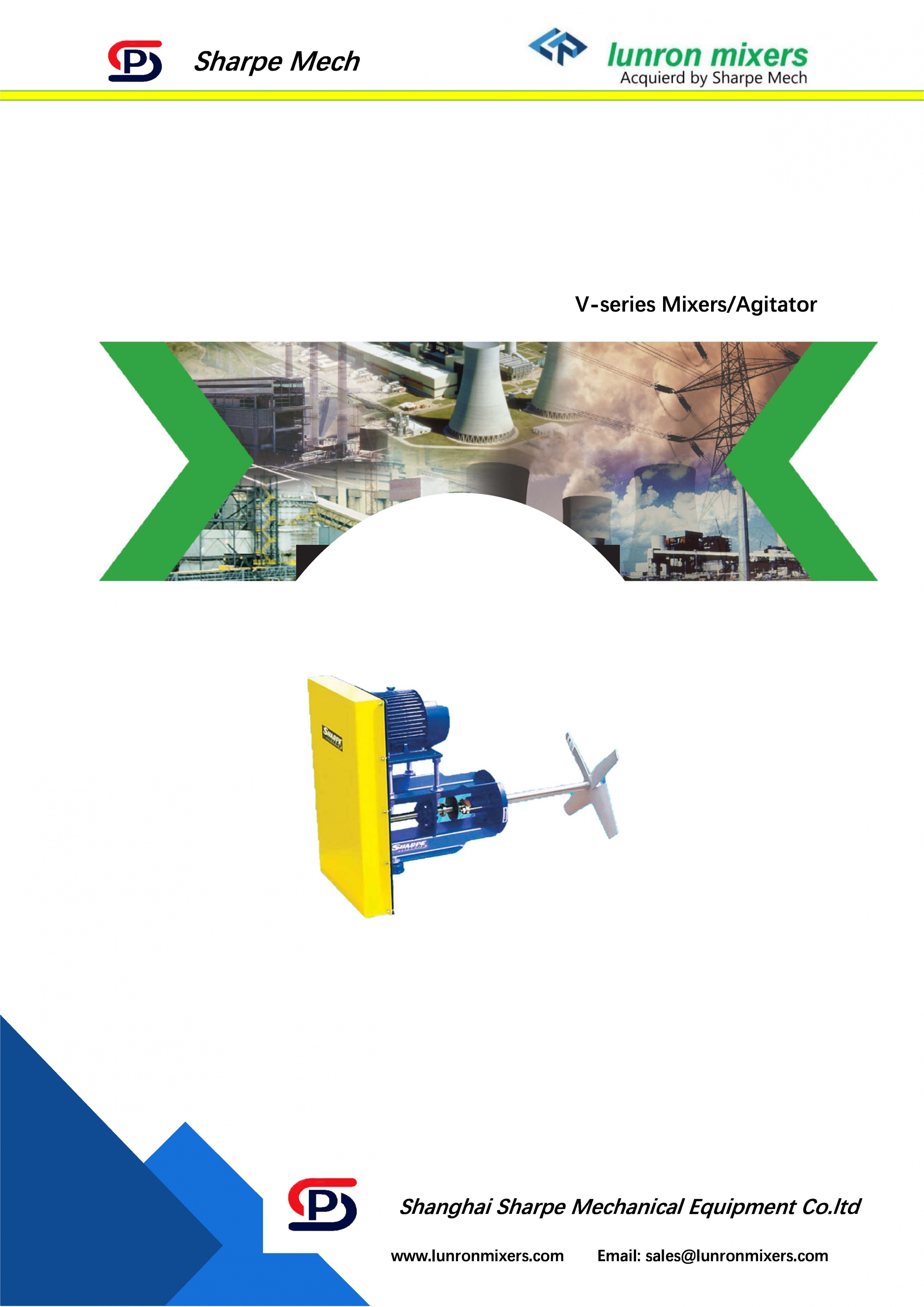 V-Series Mixers/Agitator 