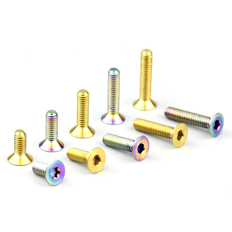 Titanium alloy screws