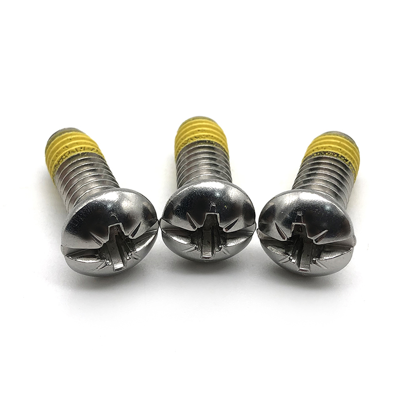 Inch dispensing screws