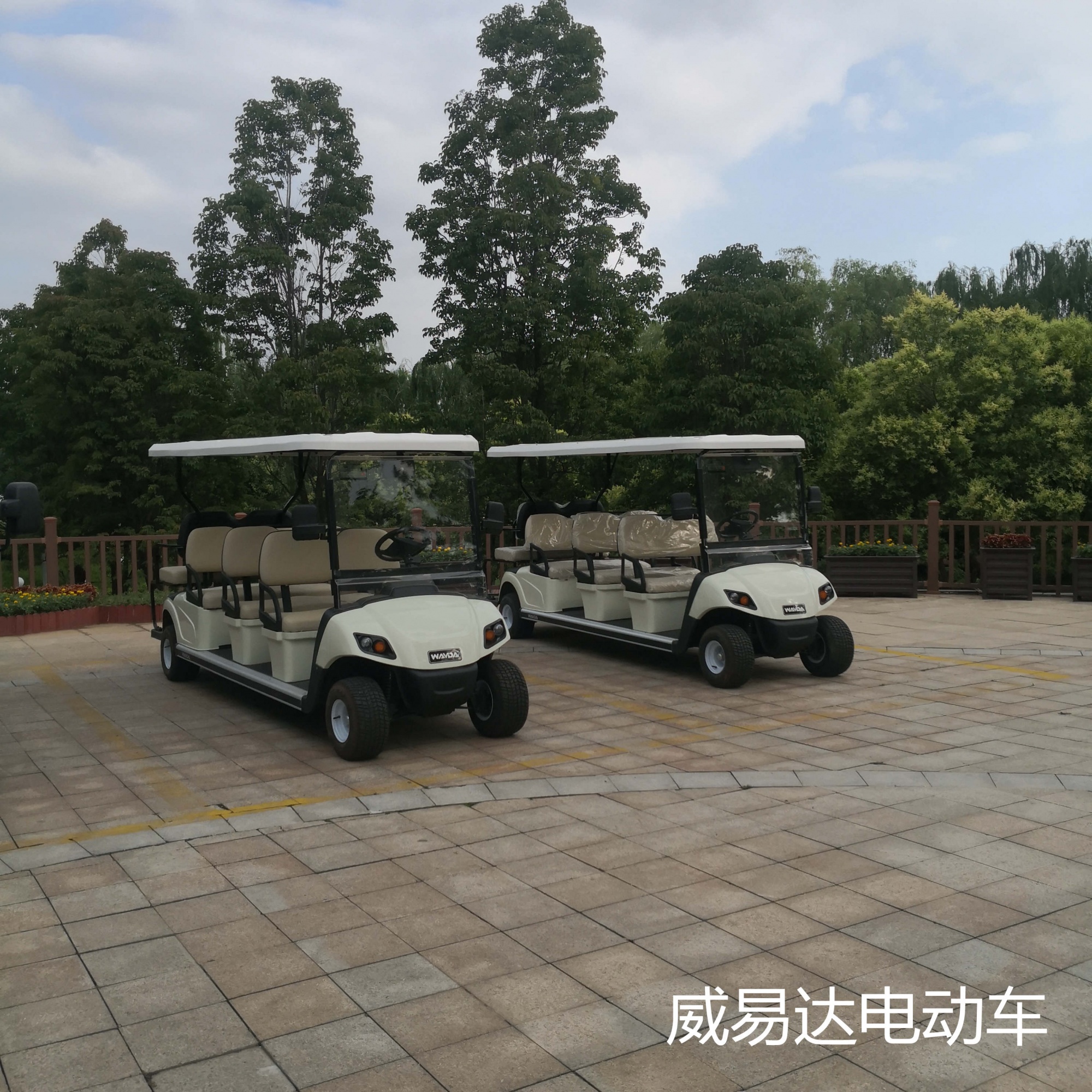 8座电动接待车
