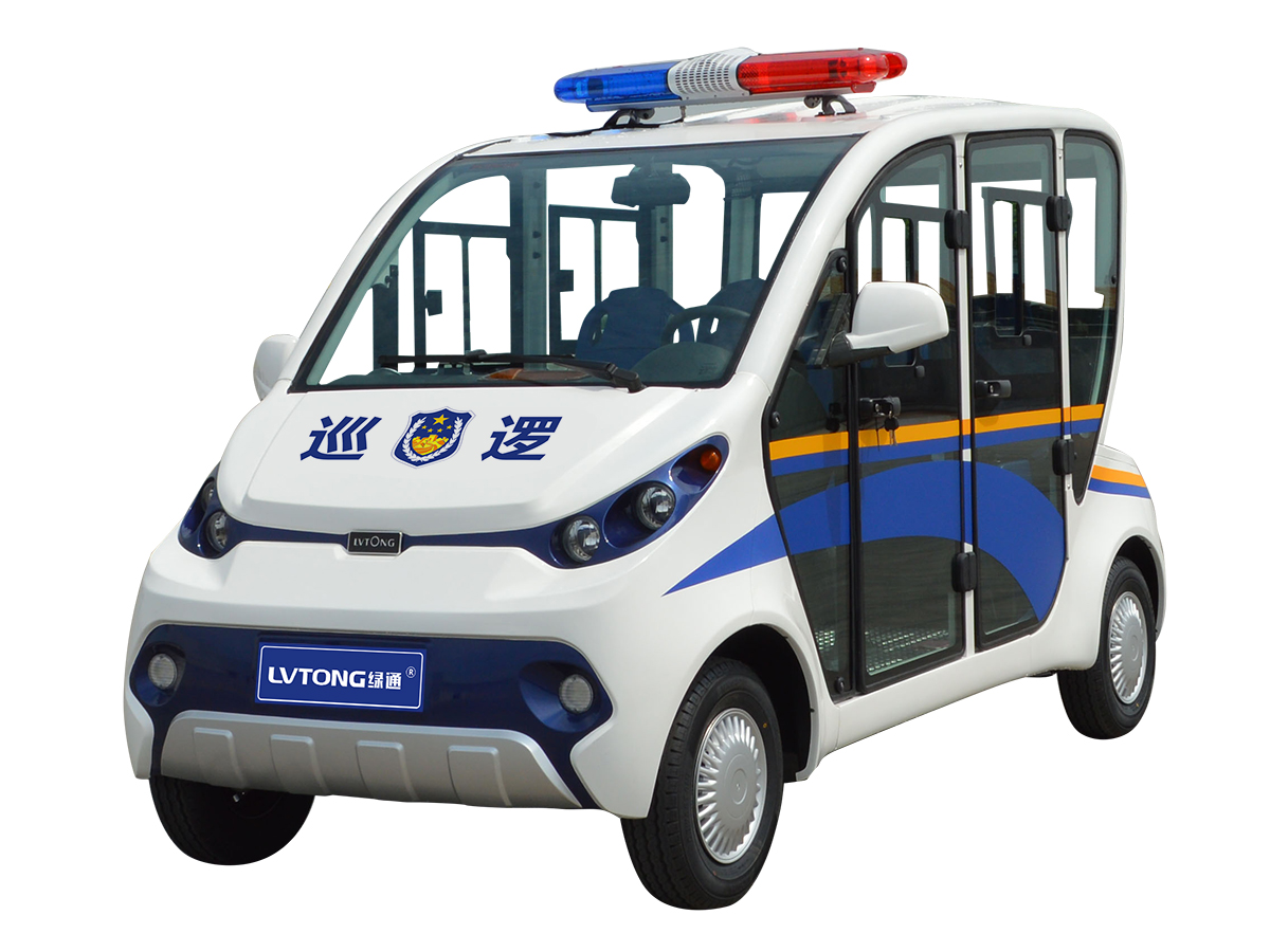 五人座封闭式电动巡逻车