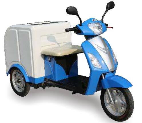 三轮电动保洁车