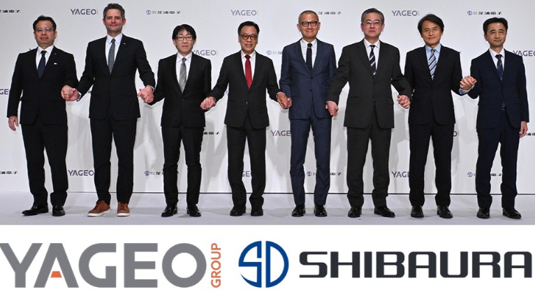 国巨集团与芝浦电子举办国际联合记者会