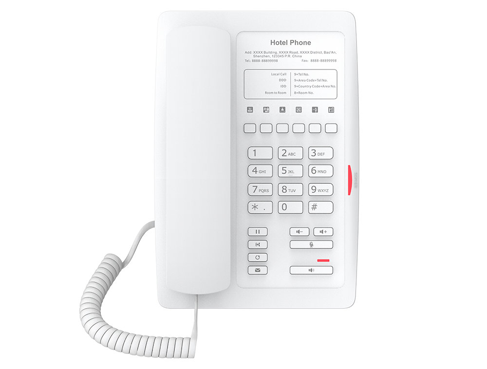 H3W 酒店话机 SIP客房话机 WIFI