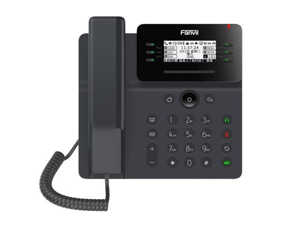 V62 2.7英寸黑白屏 USB 2.0接口  千兆以太网 DSS 键