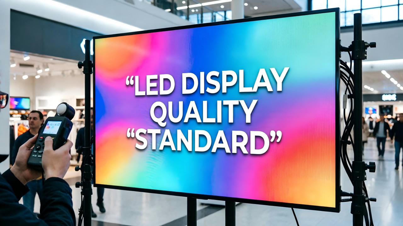 Smart Manufacturing Upgrade: Setting New Quality Benchmarks for LED Displays