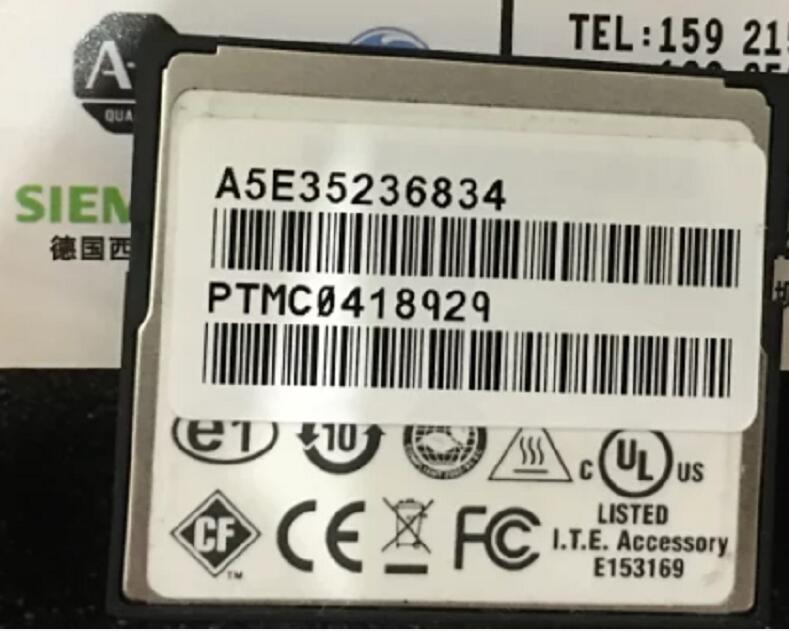 Siemens Robicon NXGpro CF A5E35236834 GH180 NXGpro compact flash card 6SR0960-0CC08-0AD0