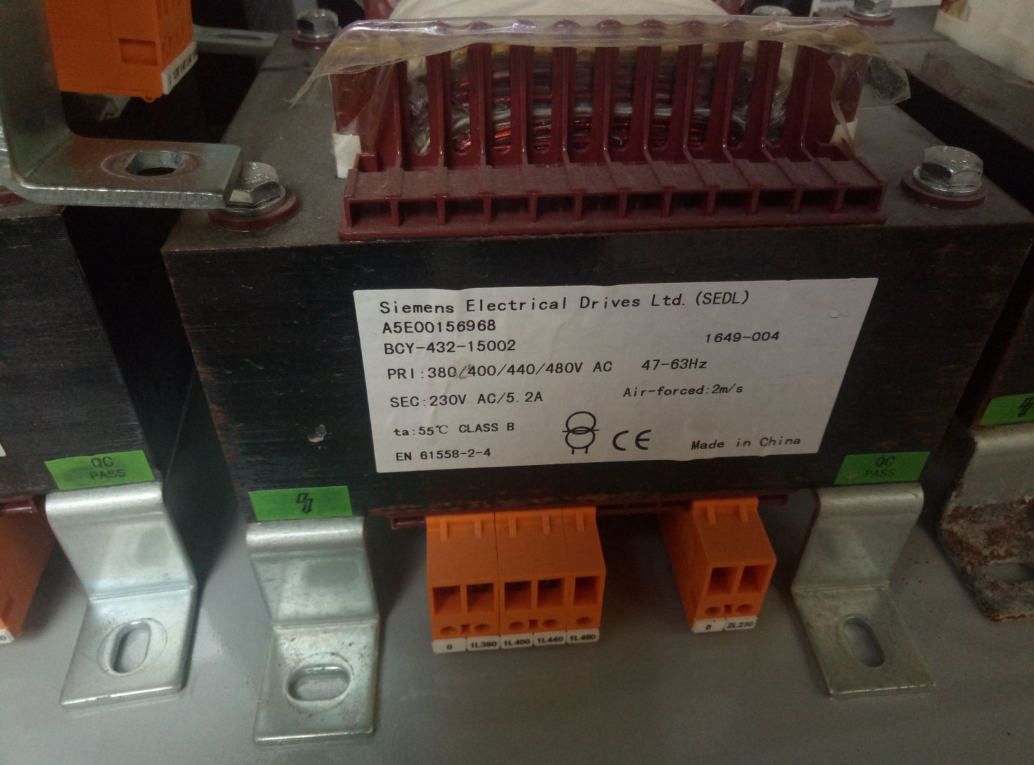 Siemens Robicon A5E30653347 AXIALFAN 6SR0960-0GM02-0AD0 A5E02381532/LDZ092828