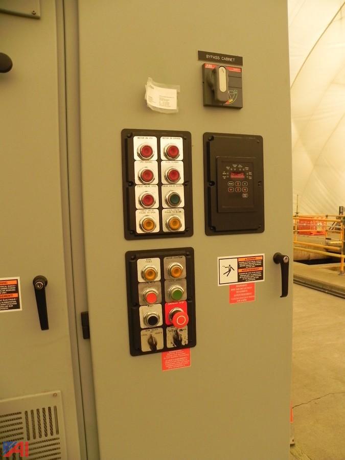 Siemens Robicon Variable Frequency Drive ID 454GT 250HP