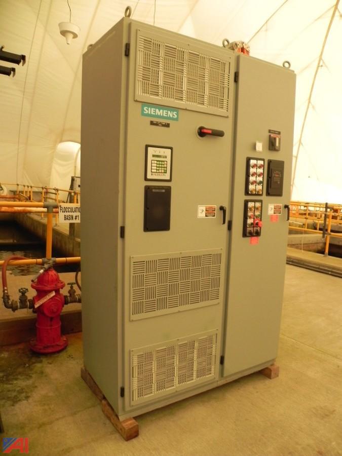 Siemens Robicon Variable Frequency Drive ID 454GT 250HP