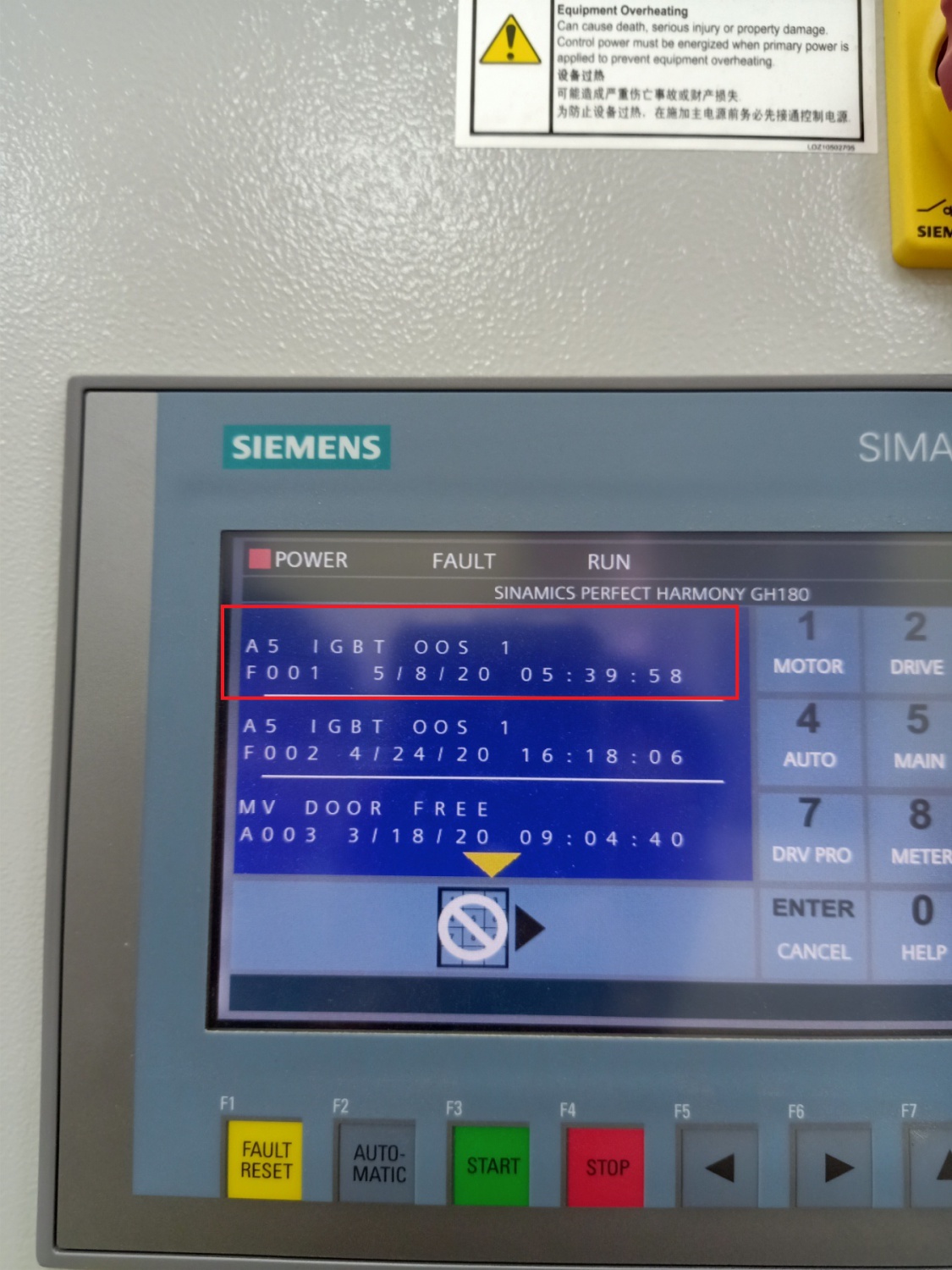 SINAMICS PERFECT HARMONY GH180 GenI/GenII/GenIII/GenIV/6SR5, Power cell 260 A Debug Tools v 5.4.0.1