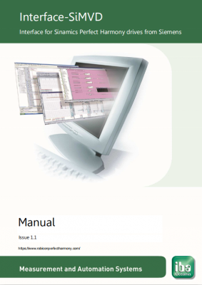 Interface-SiMVD Interface for Sinamics Perfect Harmony drives from Siemens User Manual