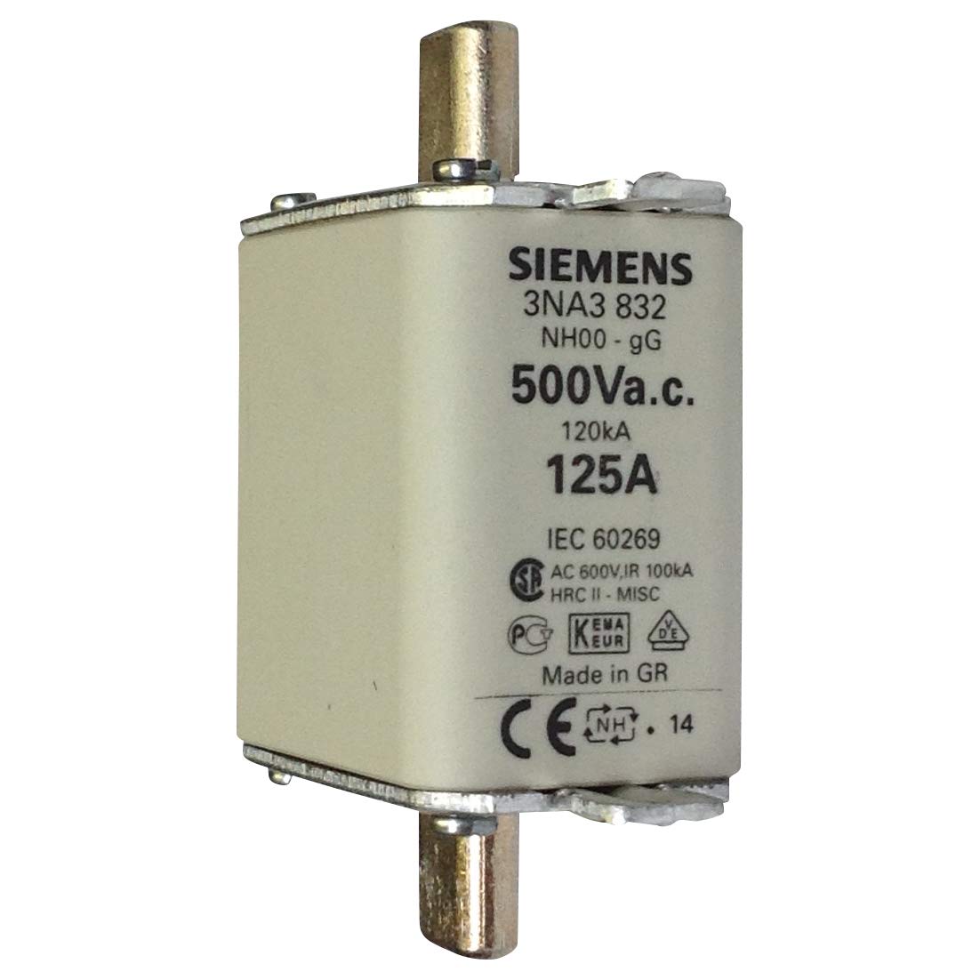 Siemens Robicon G3E CELL FUSE A5E33783835 6SR3960-0JA00-0AM1 A5E33783830 6SR3960-0JA01-0AM1