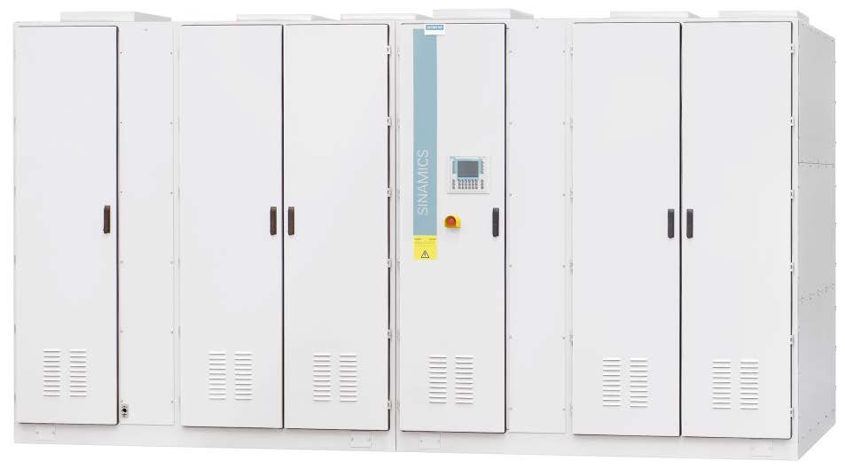 Siemens SINAMICS GM150 SINAMICS SM150 Medium-Voltage Converters 0.8 MVA to 28 MVA