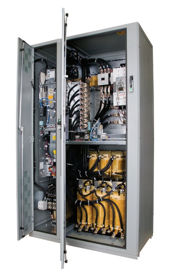 Siemens Retrofit services for ROBICON W Series legacy 454 GT low voltage drives