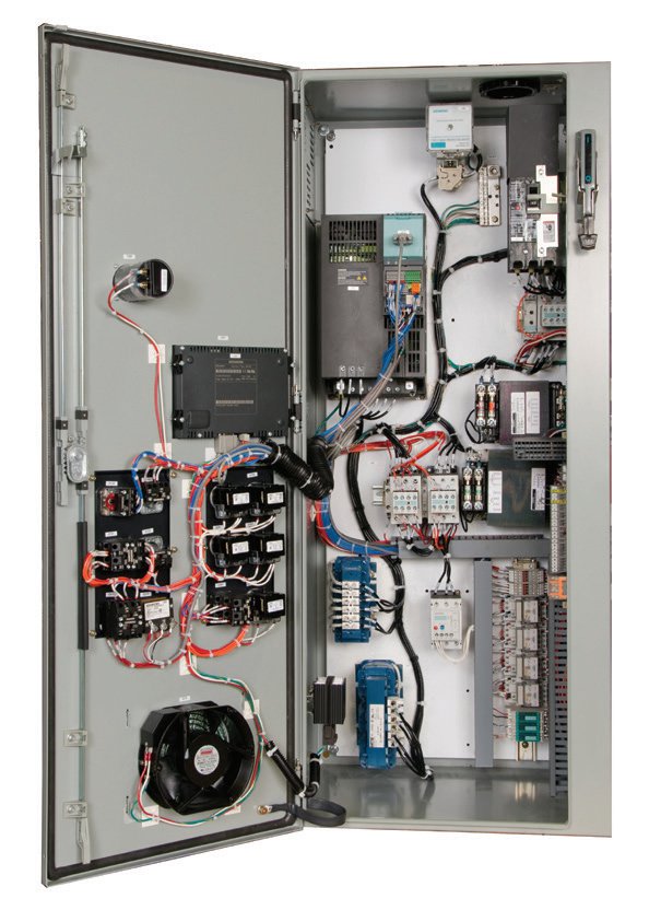 Siemens Retrofit services for ROBICON W Series legacy 454 GT low voltage drives