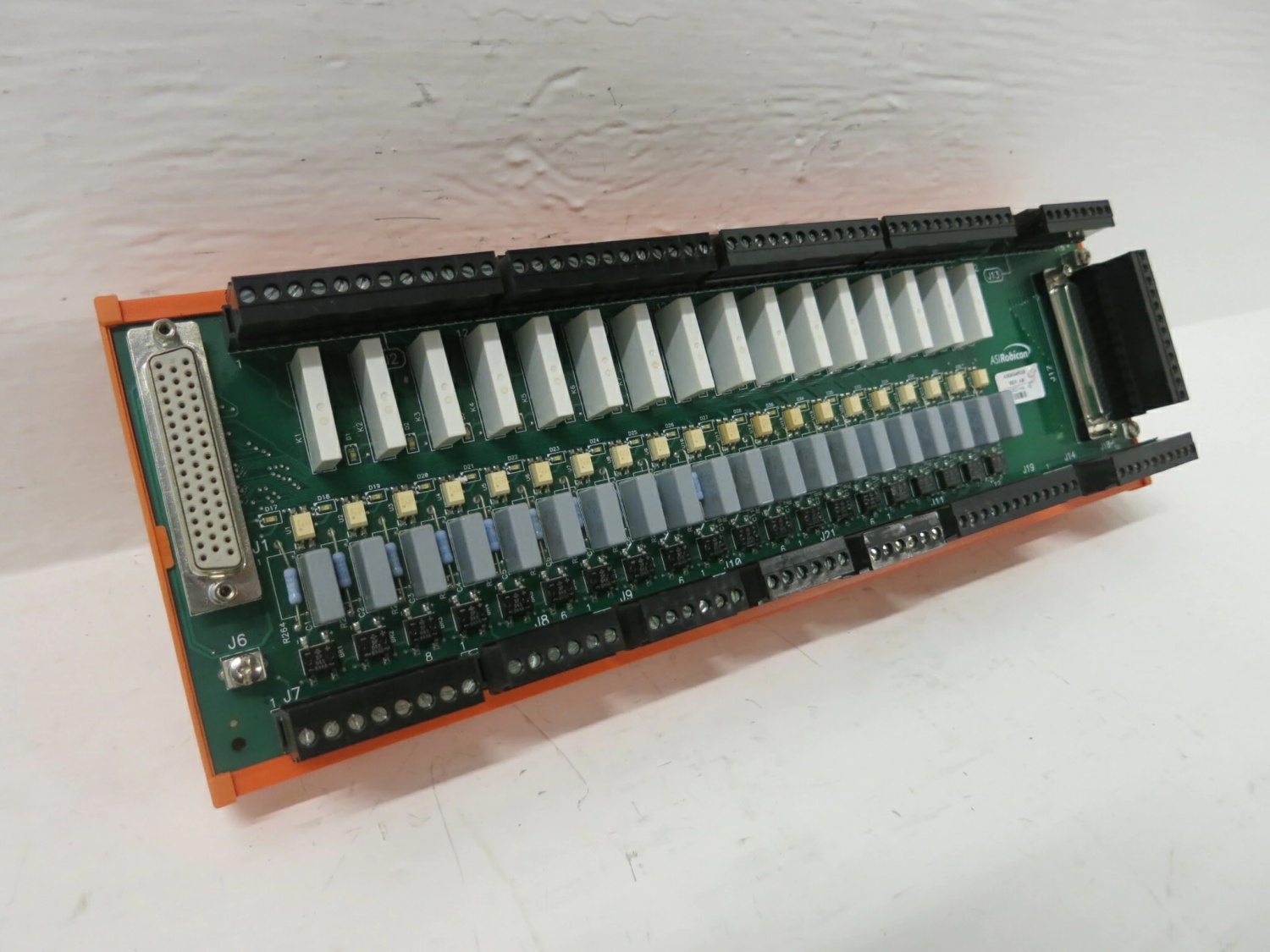 ASI-Robicon A5E01649325 Breakout Board 120V I/O Module PLC Board 