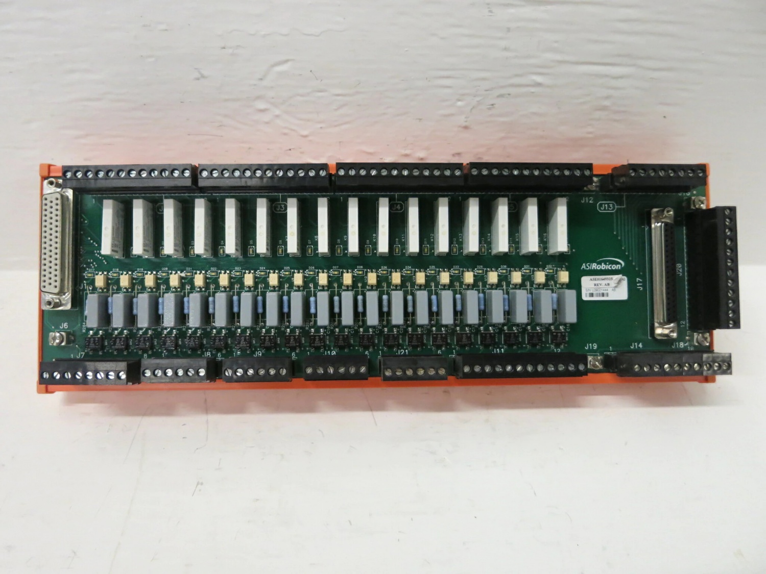 ASI-Robicon A5E01649325 Breakout Board 120V I/O Module PLC Board -副本