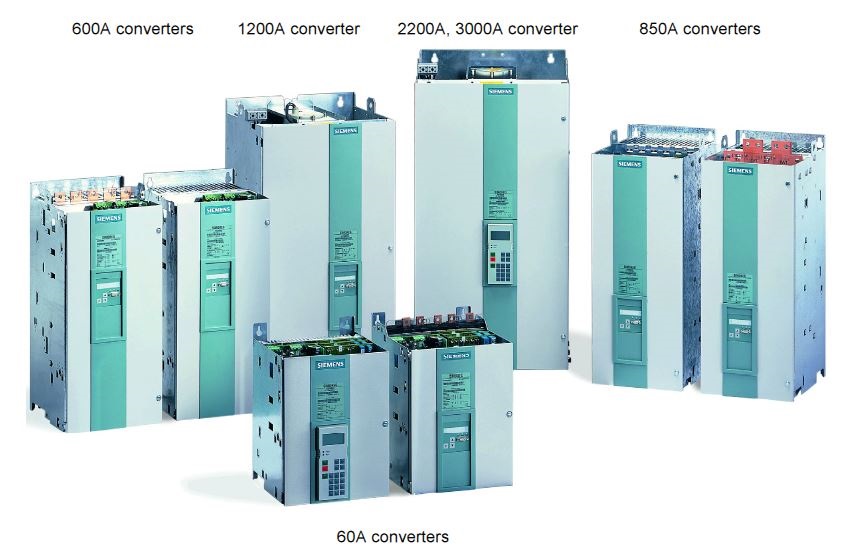 Siemens 6RA7085-6DS22-0 SIMOREG DC Master Converter, Input: 400V 3AC, 498A
