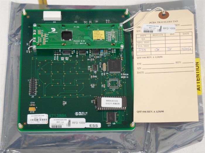 Siemens Robicon Perfect Harmony VFD Keypad PN: 460A68.10 A1A283739.00 A5E02624585 