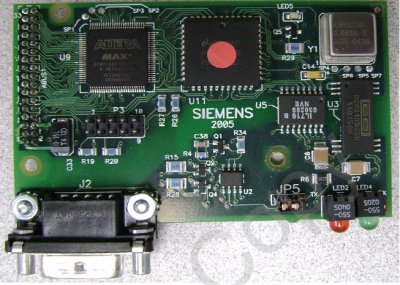 Siemens Robicon ANYBUS, PROFIBUS-DP, MODULE, P/N : A1A0000416.00M, S/N L11030002AD A5E33486415A