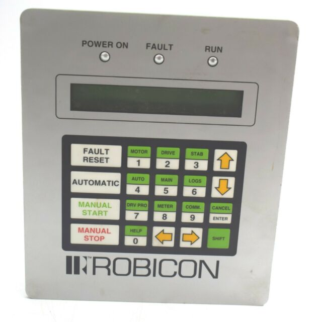 Siemens Robicon 460A68.23 460A68.10 A5E02624585 A5E2669560 Drive Keypad Interface Operating Panel