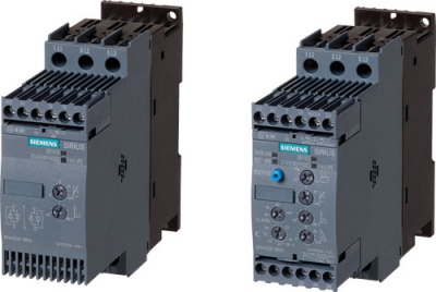 Siemens 3RW3013-1BB14 SIRIUS soft starter 3.6A 1.5kw, 40°C 200-480VAC, 110-230VAC/DC Screw terminals