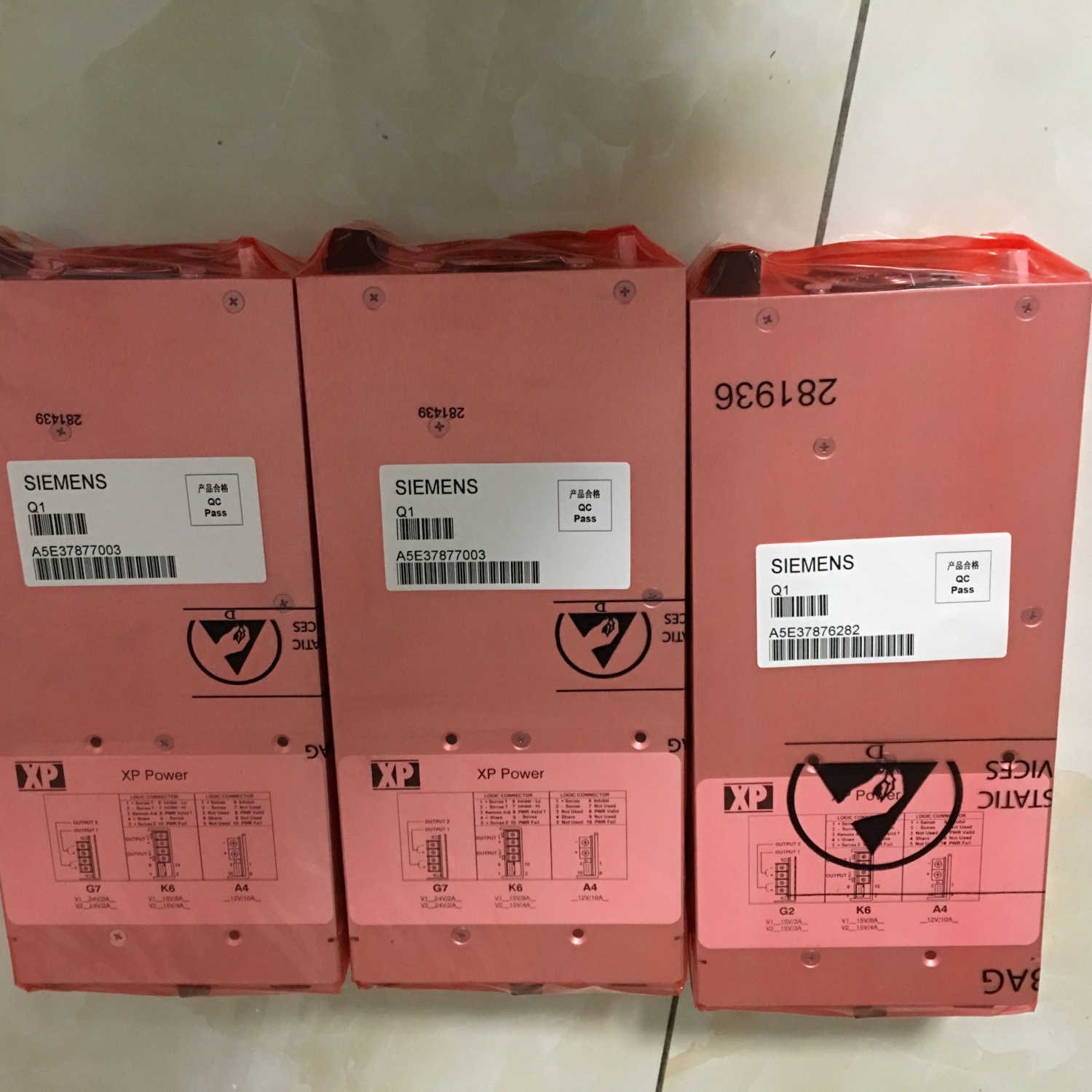 Original Brand New Siemens Robicon A5E37877003 Power Supply NXGpro CPS 15&24VDC 6SR0960-0CC50-0AD