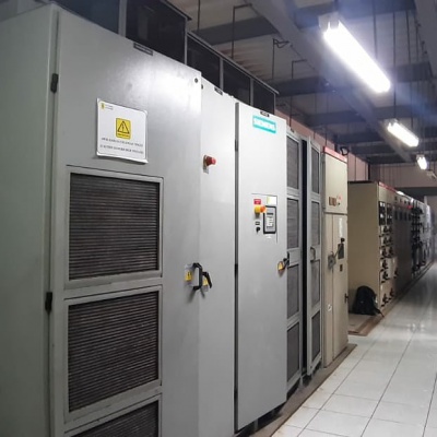 Siemens Robicon SINAMICS PERFECT HARMONY GH180 A5E31335234 HIGH CURR. BYPASS POWER SUPPLY ASSEMBLY