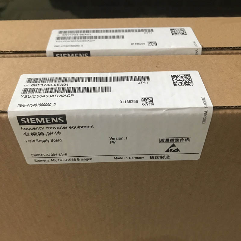 C98043-A7004-L2, C98043-A7004-L1-9, C98043-A7004-L1-8, 6RY1703-0EA01, SIEMENS Field Supply Board