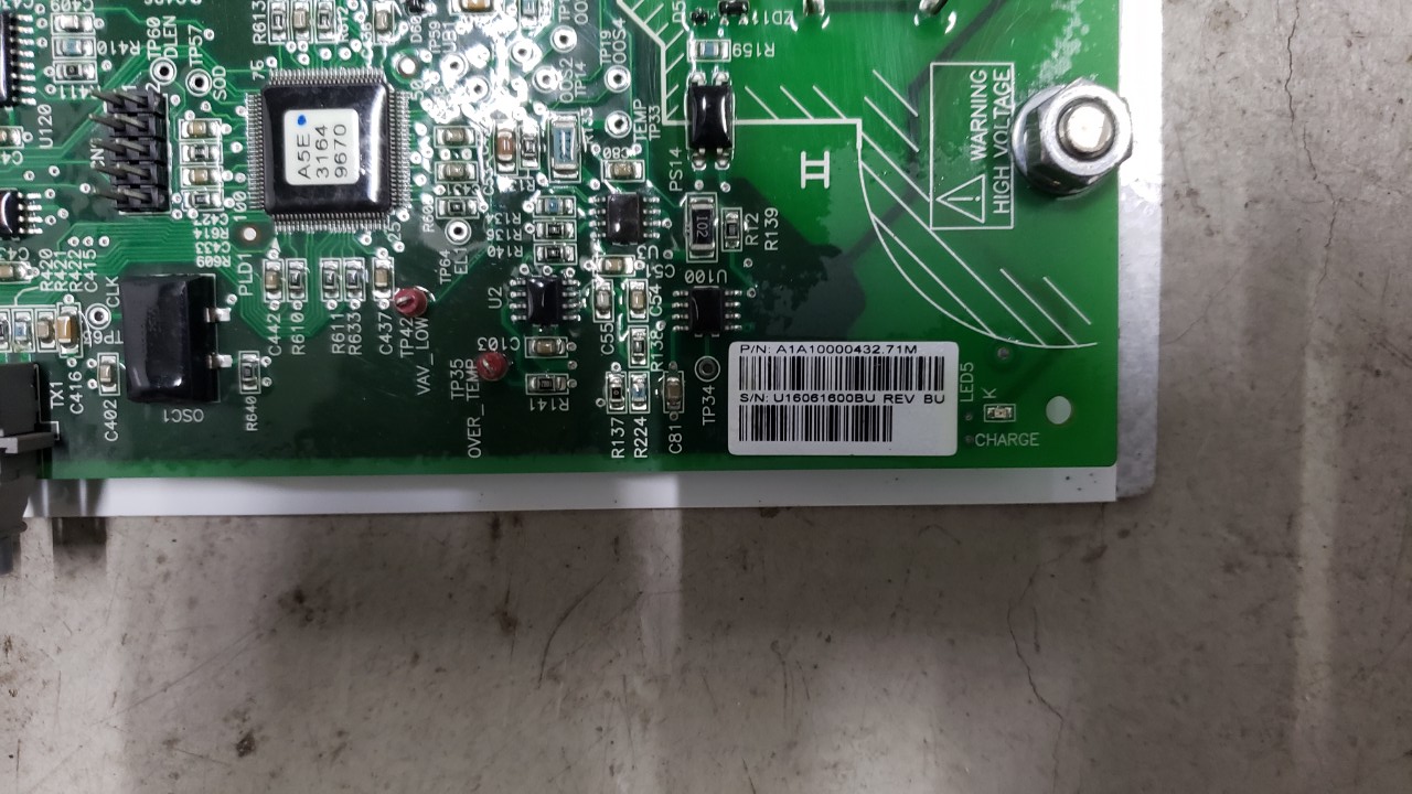 A1A10000432.71M, A1A10000432.72M Siemens Robicon Cell Control Board Sinamics GH180 Harmony Drive
