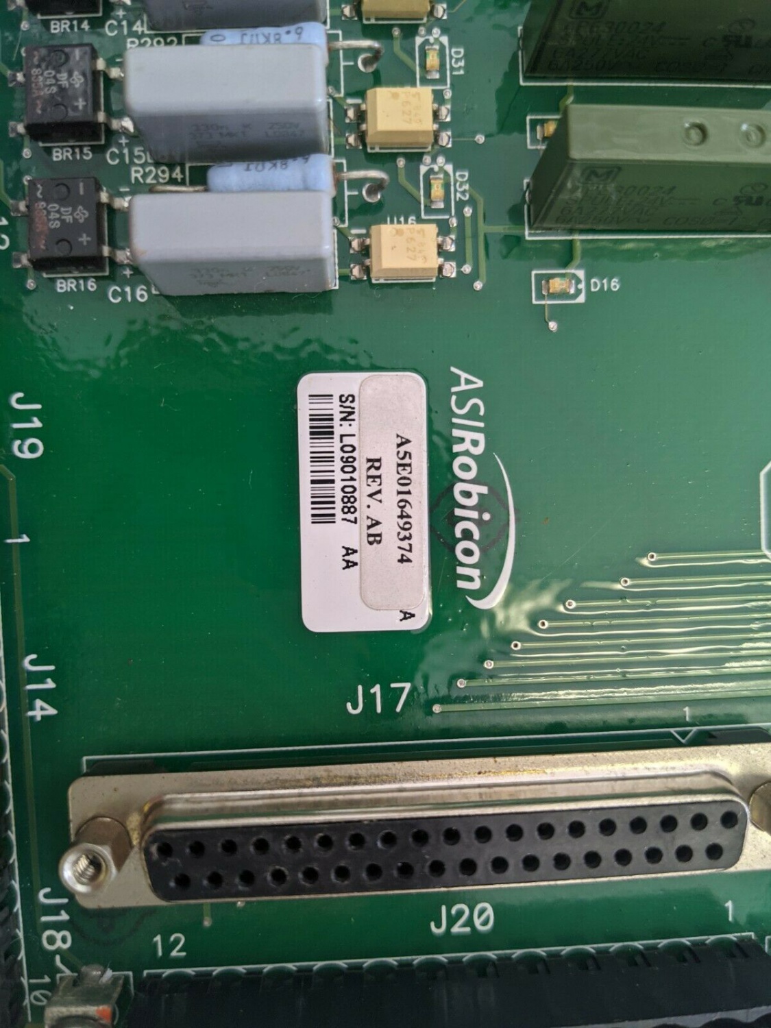 A5E01649325 12V I/O, A5E01649374  24V I/O Breakout Board SIEMENS ROBICON INTERFACE